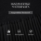 2025 Neues Design✨Damenkleid in Übergröße mit Laternenärmeln und Stehkragen🌈👗