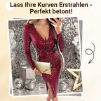 🎅Weihnachtsverkauf 59% Rabatt🎄Sexy Paillettenkleid im Bodycon-Stil✨
