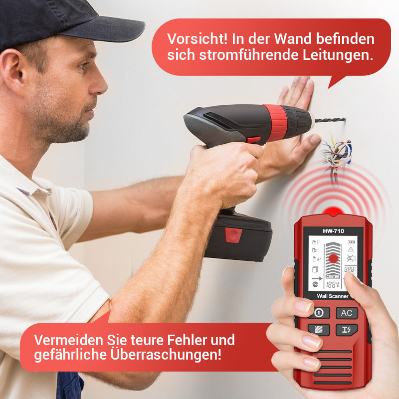 💥Begrenzte Zeit 55% Rabatt🔥Multifunktionaler Handheld Metall und Wand Detektor