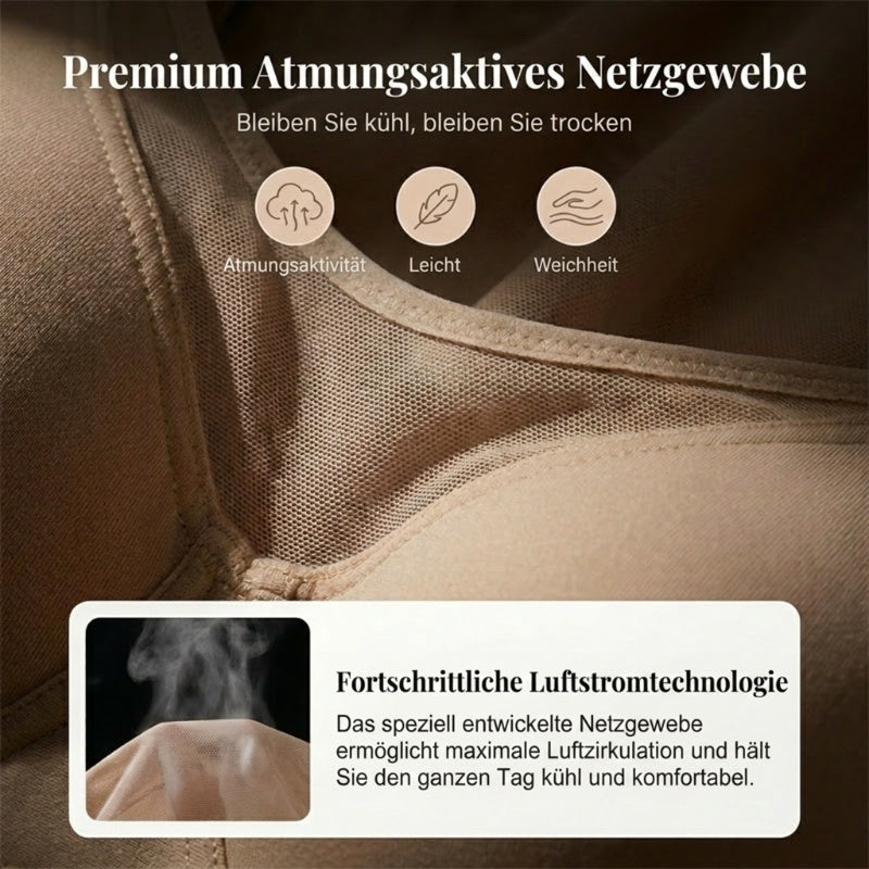 Damen eleganter transparenter Vollschalen-BH in großen Größen