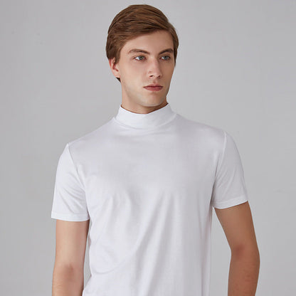 🔈🔈2026 Heißer Verkauf - 60% RABATT🎁Hochgeschlossenes Slim-Fit-T-Shirt für Herren