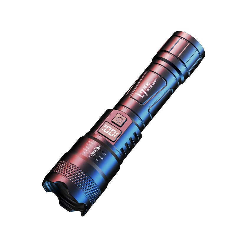🔦 50% Rabatt + KAUF 2, ERHALT 1 GRATIS! 💥 Superstarke Zoom-Taschenlampe – extrem hell & wasserdicht – perfekt für Outdoor & Notfall!