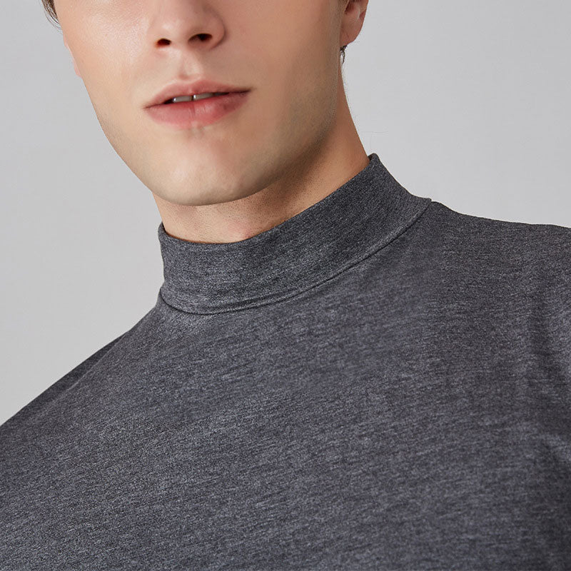 🔈🔈2026 Heißer Verkauf - 60% RABATT🎁Hochgeschlossenes Slim-Fit-T-Shirt für Herren