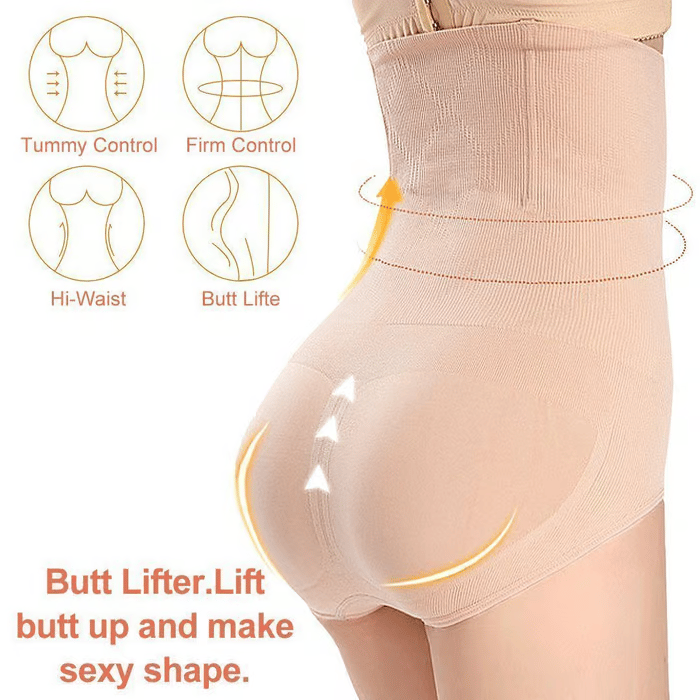 🔥Kaufen Sie 1 und erhalten Sie 1 gratis🔥 70% Rabatt👙 Bauchfreie Shapewear-Höschen mit hoher Taille