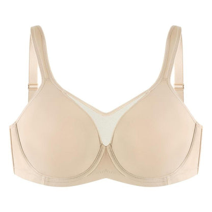 2-Piece Set💕 Jelly Wireless Womens Comfortable Wireless Bras Push Up Bralettes Seamless Tshirts Bras Deep V Everyday Bras