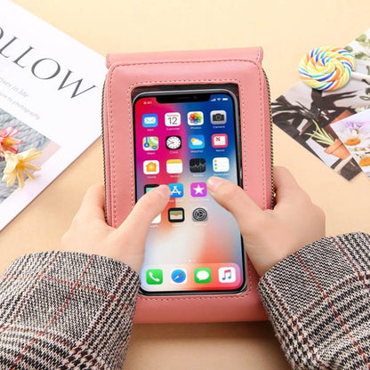 LETZTER TAG AKTION-KAUF 1 ERHALTE 1 GRATIS✨Touchscreen-Messengertasche für Damen – Handy-Ladefach, Diebstahlsicher & Wasserdicht ✨