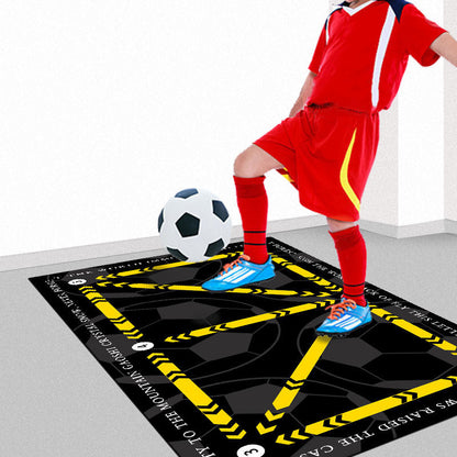 🎅LETZTER TAG DES AUSVERKAUFS 50 % RABATT – ⚽Fußballtrainingsmatte für alle Leistungsstufen, rutschfest und geräuscharm