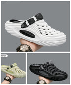 Atmungsaktive Slip-On-Sandalen für Herren👣Zwei Arten, ein Paar Schuhe zu tragen👣