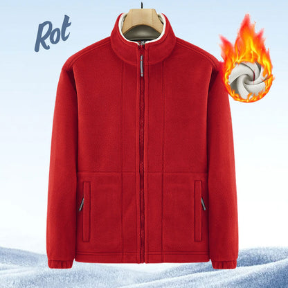 💜 LETZTER TAG DER AKTION – 50 % RABATT 💜- Herrenjacke mit doppelseitigem Fleece