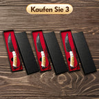 💝Neujahrsangebote💝Scharfe Geweih-Ausbeinmachete mit Machete und Geschenkbox
