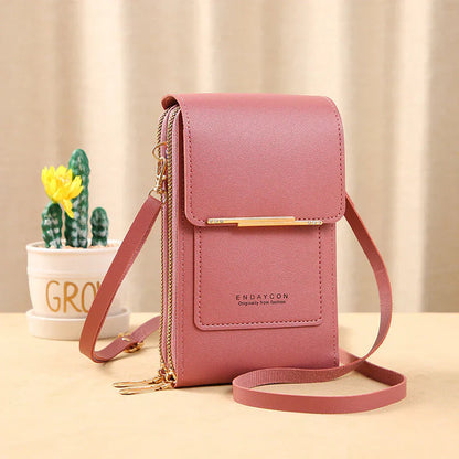 👜 49% RABATT! 📱 Touchscreen-Messengertasche für Damen – Handy-Ladefach, Diebstahlsicher & Wasserdicht ✨