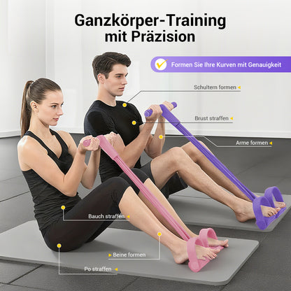 ✨ NEUJAHRSPROMO €16.99!! 💥 Klappbares Sit-Up-Trainingsgerät! 💪 Stärkt Bauchmuskeln, Rücken und Rumpf –💎Für zu Hause oder im Fitnessstudio🏋️