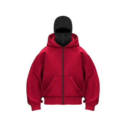 🎁 Heiße Aktion: 50 % Rabatt 🔥 Ninja Zip-Up Hoodie für Herren & Damen – Rundumschutz