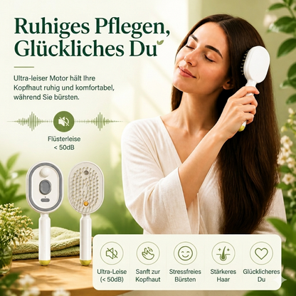 Elektrische Sprüh- & Massage-Haarbürste