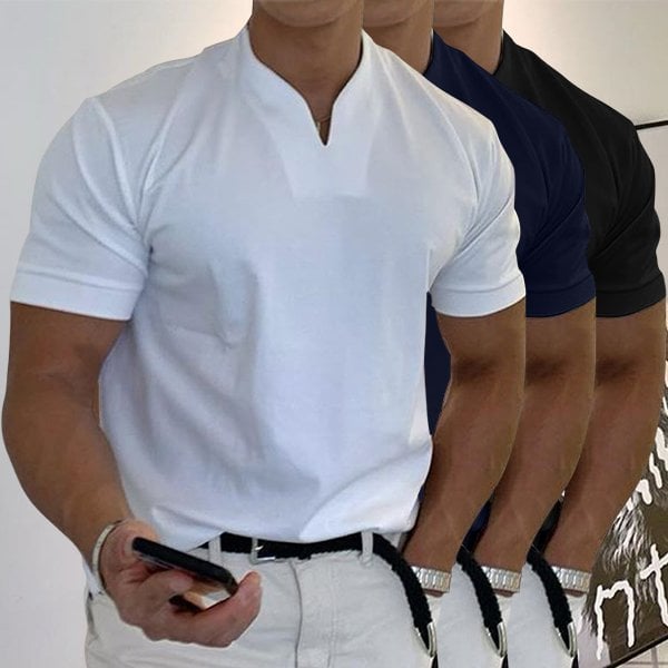 🔥HEIßER VERKAUF 50% RABATT🔥2026 Herren Geschäfts-Kurzarm-Fitness-T-Shirt