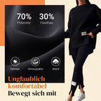 💜 LETZTER TAG DER AKTION – 50 % RABATT 💜Lässiges Sweatshirt-Leggings-Set für Frauen