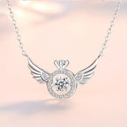 💖 50% Rabatt Geschenkangebot zum Muttertag💖Engelsflügel Strass Halskette