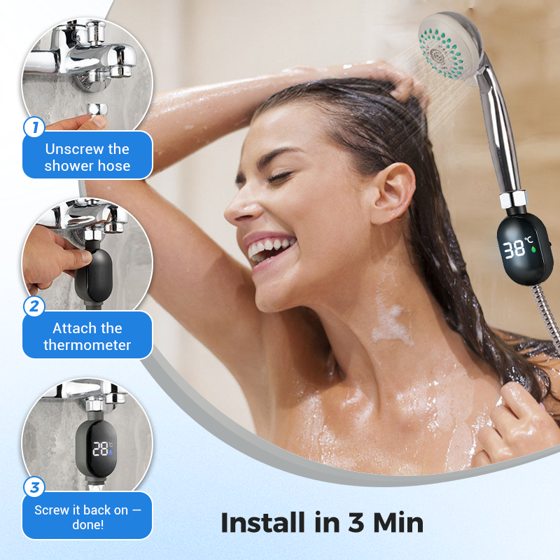🛁60 % Rabatt! 🌡️ Leicht ablesbares digitales Badethermometer – Sanfter Schutz, sofortige Temperaturanzeige & Babysicher 👶