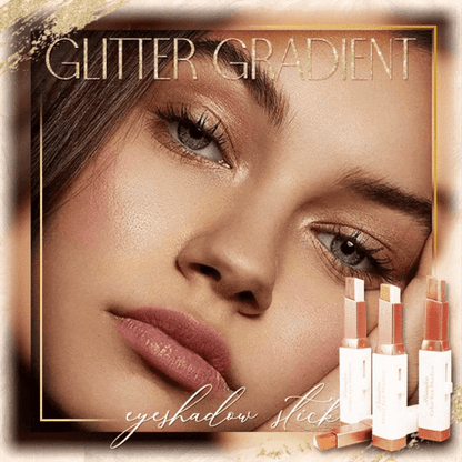 🎉 60 % RABATT! ✨ SET MIT 6 ZWEIFARBIGEN AUGENSCHATTENSTIFTEN – GLITZER-VERLAUF-AUGENSCHATTENSTIFT