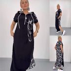 Langes stilvolles Kleid