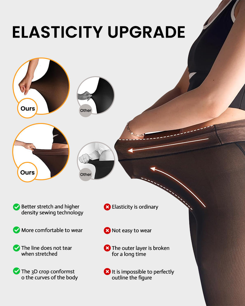 ❄️Heißer Verkauf 50 % Rabatt!!⚡Über 50.000 Stück verkauft!❄️Pile-Leggings mit einer Naht für eine schöne Silhouette✨✨Bleiben Sie warm. Sehen Sie gut aus. 💕