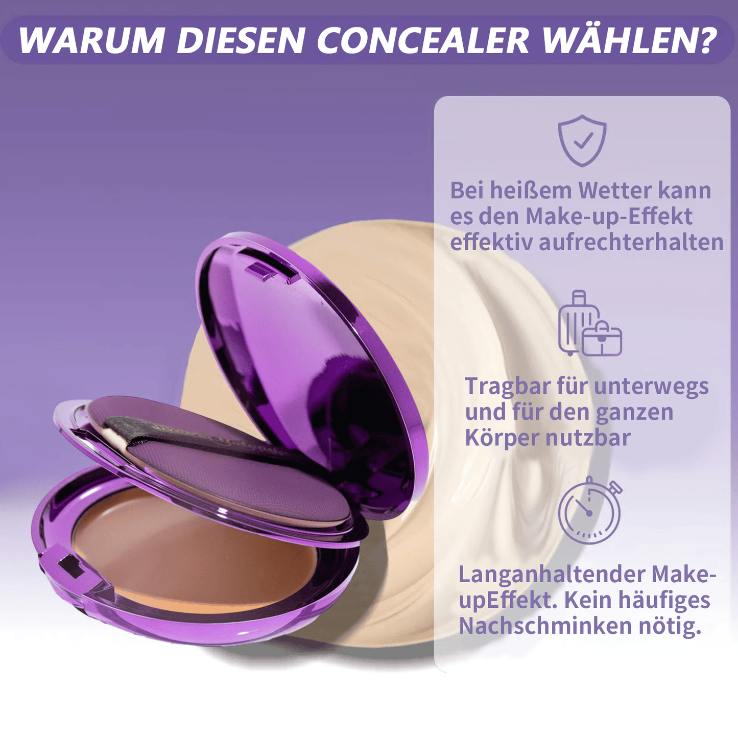 💜LETZTER TAG – KAUF 1, ERHALTE 1 GRATIS💜 Soft Matte Cream Concealer