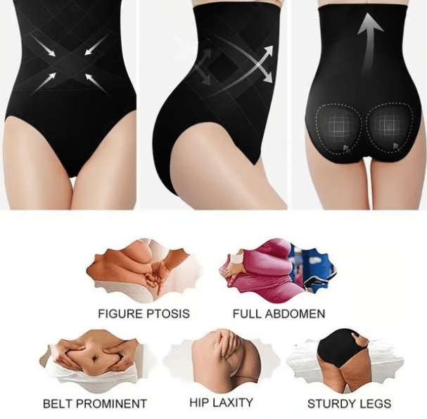 🔥Kaufen Sie 1 und erhalten Sie 1 gratis🔥 70% Rabatt👙 Bauchfreie Shapewear-Höschen mit hoher Taille