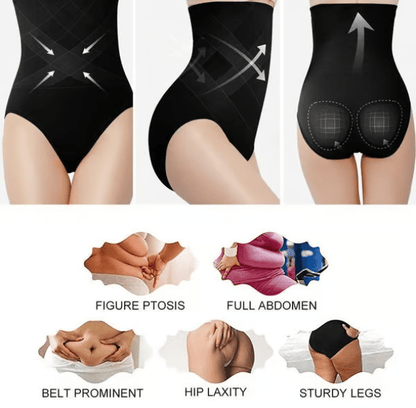 🔥Kaufen Sie 1 und erhalten Sie 1 gratis🔥 70% Rabatt👙 Bauchfreie Shapewear-Höschen mit hoher Taille