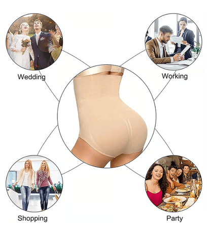 🔥Kaufen Sie 1 und erhalten Sie 1 gratis🔥 70% Rabatt👙 Bauchfreie Shapewear-Höschen mit hoher Taille