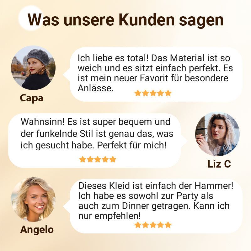 🎅Weihnachtsverkauf 59% Rabatt🎄Sexy Paillettenkleid im Bodycon-Stil✨