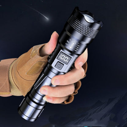 🔦 50% Rabatt + KAUF 2, ERHALT 1 GRATIS! 💥 Superstarke Zoom-Taschenlampe – extrem hell & wasserdicht – perfekt für Outdoor & Notfall!