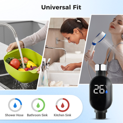 🛁60 % Rabatt! 🌡️ Leicht ablesbares digitales Badethermometer – Sanfter Schutz, sofortige Temperaturanzeige & Babysicher 👶