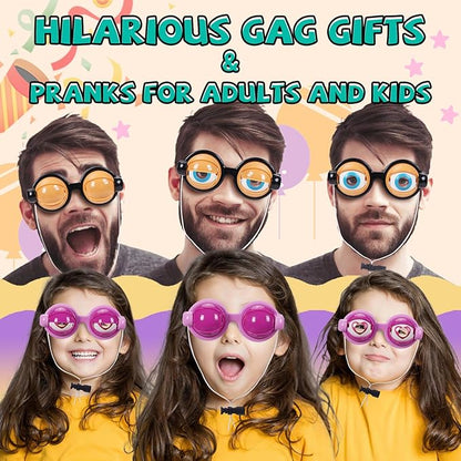 ✨ LETZTER TAG – KAUF 1, ERHALTE 1 GRATIS💜Zwinker-Brille mit Kinn-Mechanismus – Der ultimative Party-Spaß & Scherzgeschenk! ✨