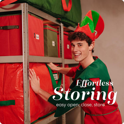 🎅Weihnachtsverkauf 50 % Rabatt🌟Weihnachtsbaum-Aufbewahrungstasche, strapazierfähig und wasserdicht 🎄
