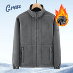 💜 LETZTER TAG DER AKTION – 50 % RABATT 💜- Herrenjacke mit doppelseitigem Fleece