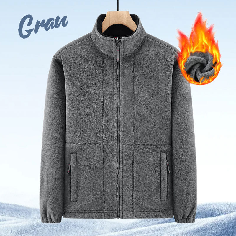 💜 LETZTER TAG DER AKTION – 50 % RABATT 💜- Herrenjacke mit doppelseitigem Fleece