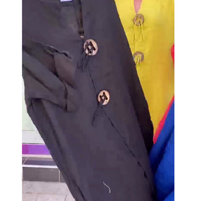 👗50% de descuento✨Vestido casual de cuello en V en algodón y lino