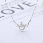 💖 50% Rabatt Geschenkangebot zum Muttertag💖Engelsflügel Strass Halskette