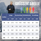 🔥Limitierter Verkauf 50% Rabatt🔥❄️Einfarbige, warme Herrenjacke mit Reißverschluss –💪Knitterfrei, wind-, regen- und schneefest!