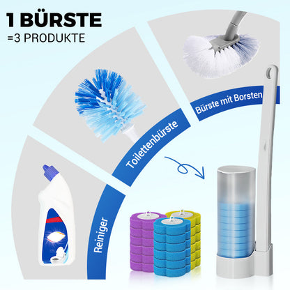 ⏳Begrenzte Zeit 50% Rabatt💥Toilettenbürsten mit Reinigungsmittel