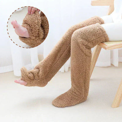 ❄️Herbstschlussverkauf❄️Zeitlich begrenzt 49.99%Rabatt💕Winter Kniestrümpfe verdickt warm