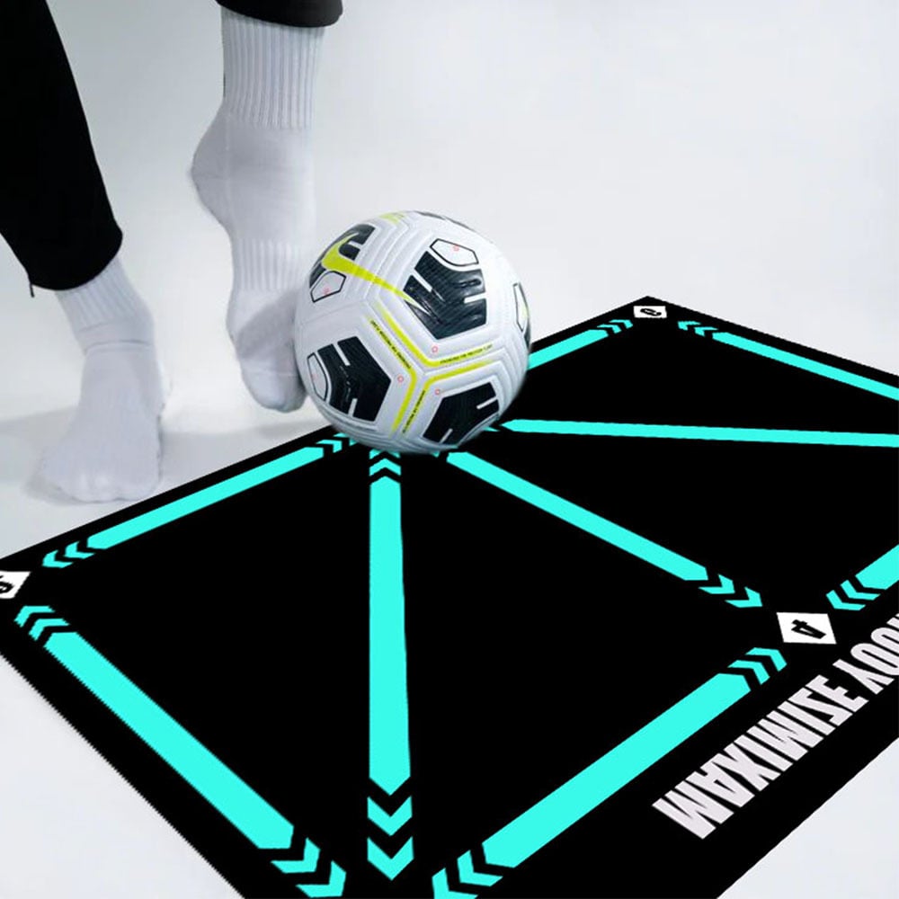 🎅LETZTER TAG DES AUSVERKAUFS 50 % RABATT – ⚽Fußballtrainingsmatte für alle Leistungsstufen, rutschfest und geräuscharm
