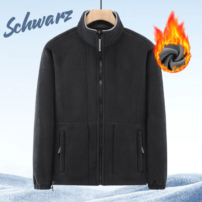 💜 LETZTER TAG DER AKTION – 50 % RABATT 💜- Herrenjacke mit doppelseitigem Fleece