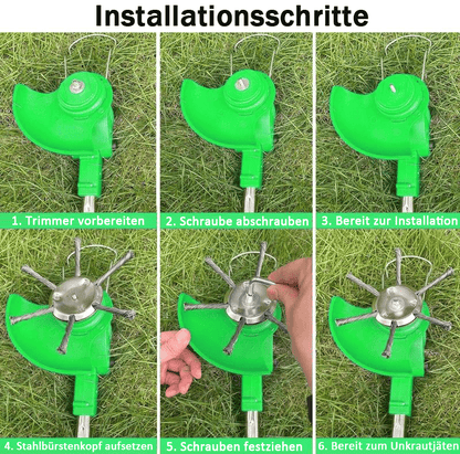 🔥🔥50 % Rabatt👨‍🌾Ersatzkopf für Fadentrimmer💪 – auch bei Kontakt mit Beton/Felsen/harten Blöcken unbeschädigt, lange Lebensdauer garantiert🌿