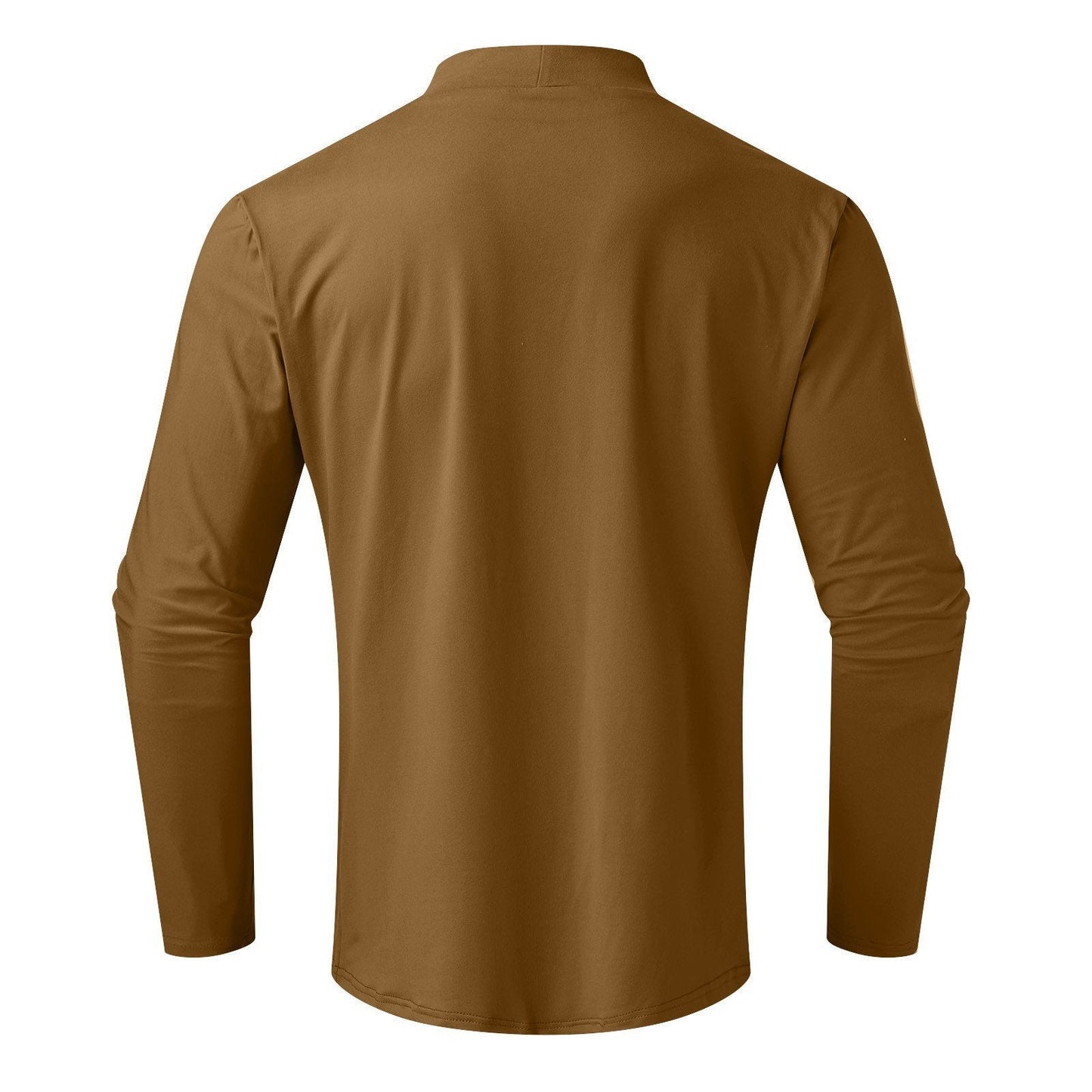 🎁Begrüßen Sie Weihnachten mit 50 % Rabatt💥Slim Fit Langarm-T-Shirt für Herren mit Stehkragen