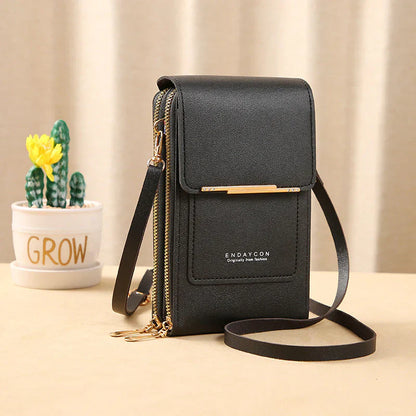 👜 49% RABATT! 📱 Touchscreen-Messengertasche für Damen – Handy-Ladefach, Diebstahlsicher & Wasserdicht ✨