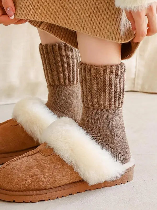 💜LETZTER TAG – KAUF 3 ERHALTE 2GRATIS💜 Thermische Wintersocken