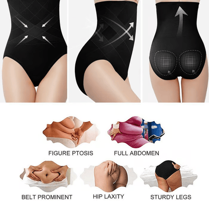 🔥Kaufen Sie 1 und erhalten Sie 1 gratis🔥 70% Rabatt👙 Bauchfreie Shapewear-Höschen mit hoher Taille