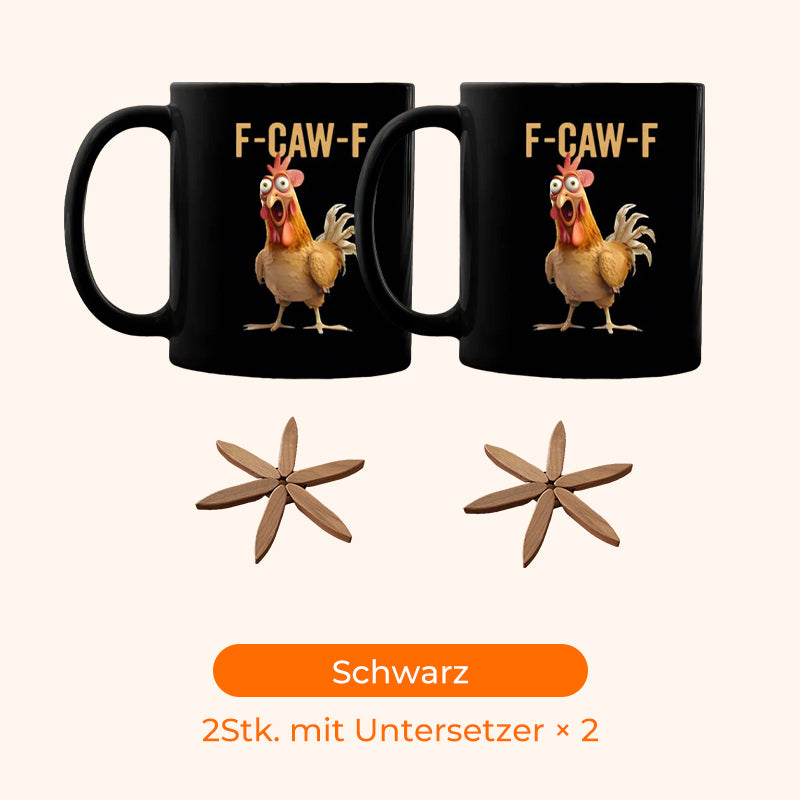 🔥Letzter Tag des Ausverkaufs 50 % Rabatt!!🏆 ⚡ Zeitlich begrenztes Angebot ⚡ Über 50.000 verkauft! Nur noch begrenzt verfügbar – 💥 F-Caw-F Lustige Tasse in Hühnerform