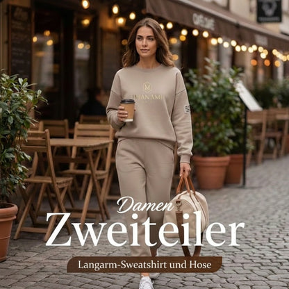 ⏳ Zeitlich begrenztes Angebot! ⏰ Lässiges Set für Damen – bedruckte Bluse und weite Hose